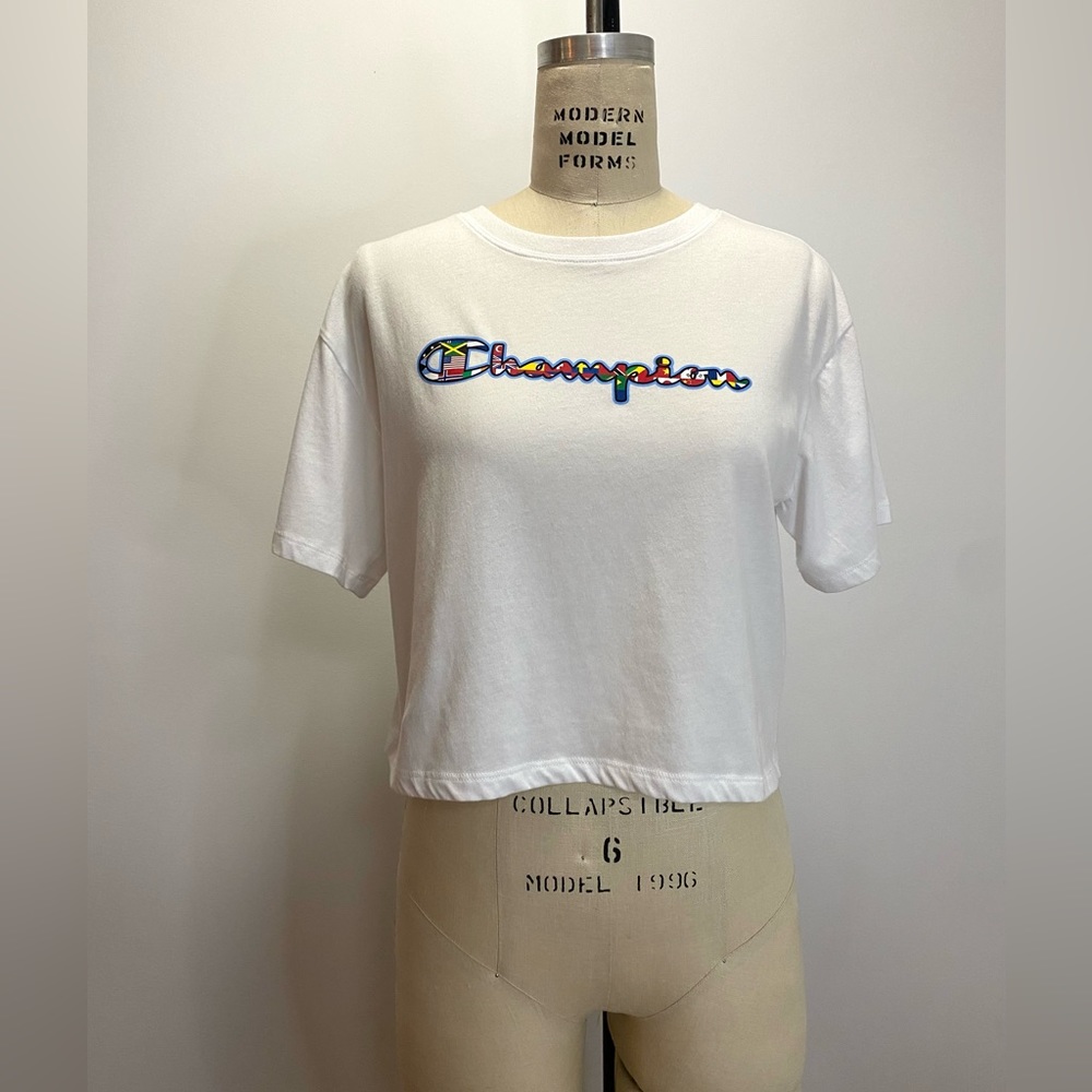 Champion crop tee
